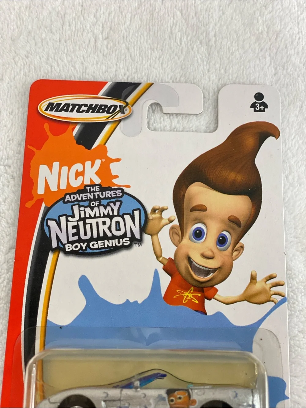 Matchbox Adventures of Jimmy Neutron Boy Genius Convertible 1:64 Diecast Car NEW
